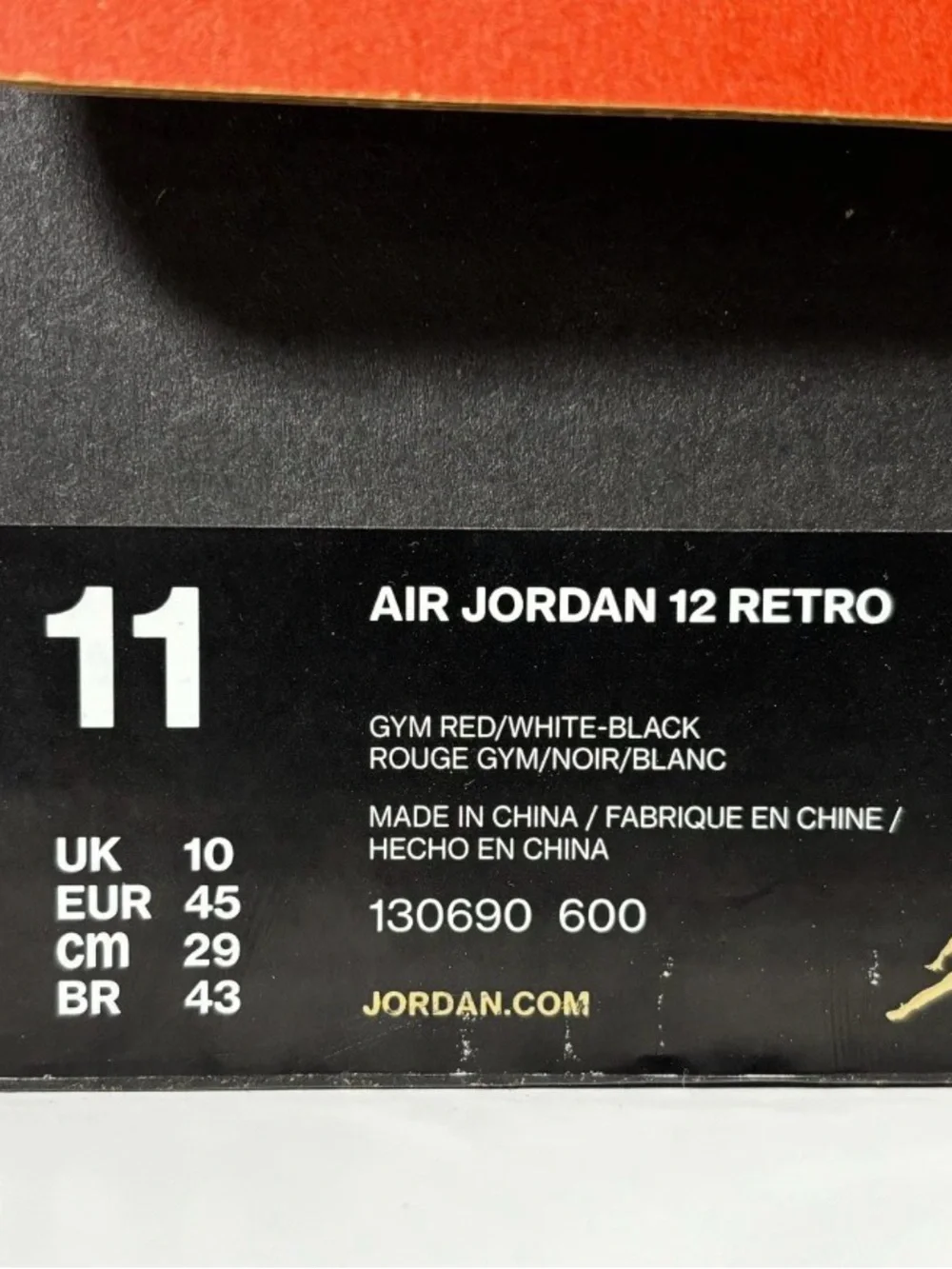 Jordan bold red